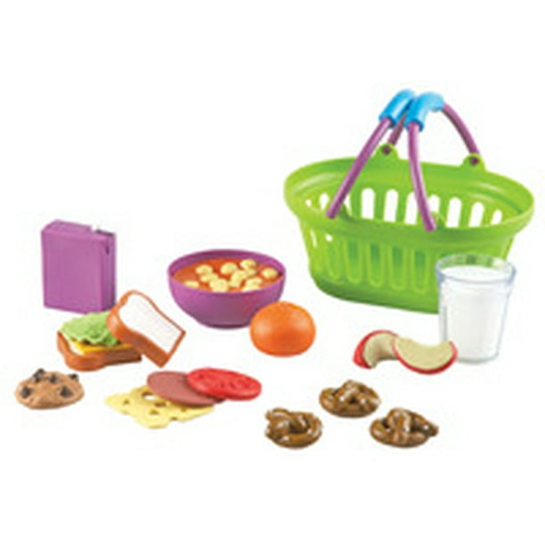 Learning Resources New Sprouts Dinner Foods Basket 18 Pieces